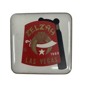 Las Vegas Shriners Mason Zelzah 1989 Fridge Magnet 0021 Convention Souvenir